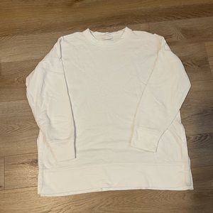 aerie white sweatshirt